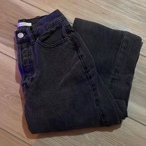 pacsun bootcut black jeans